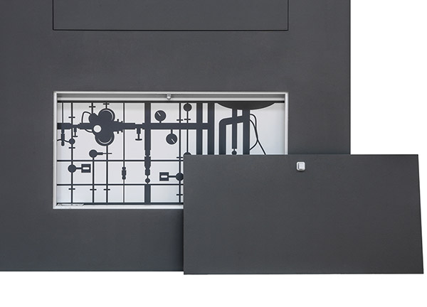 ECLISSE flush trap doors for technical compartments
