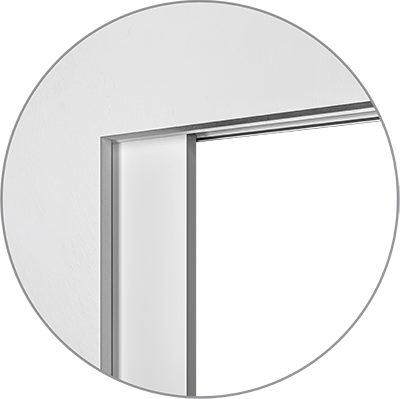 Syntesis Collection - sliding pocket door frames for door without jambs (no architraves)