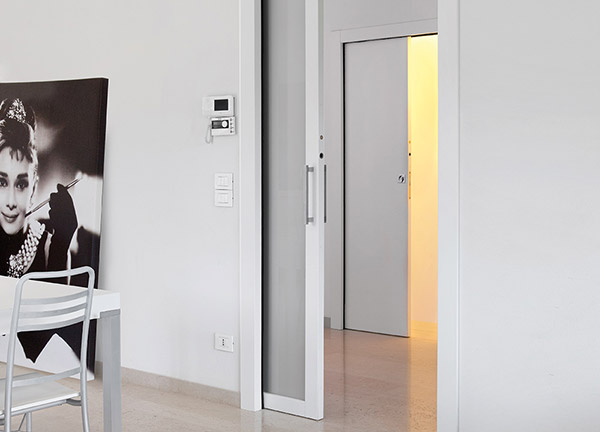 ECLISSE wiring-ready sliding pocket door system