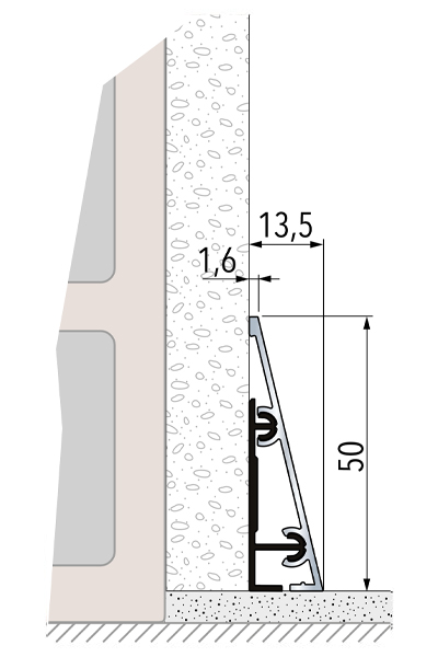 ECLISSE Delta - solid wall