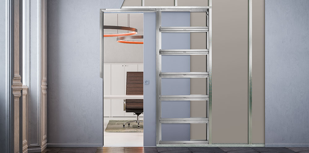 ECLISSE flush pocket door system