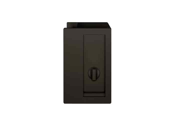 Double glass door - handle with thumb turn