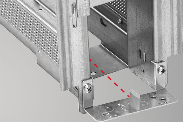 self-centring door guide